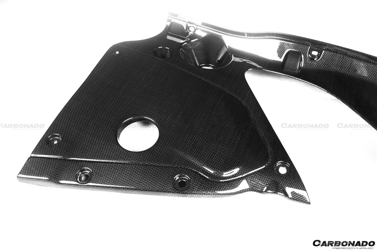 2018-UP Ferrari 812 Superfast /GTS OE Style Engine Bay Panels - Carbonado