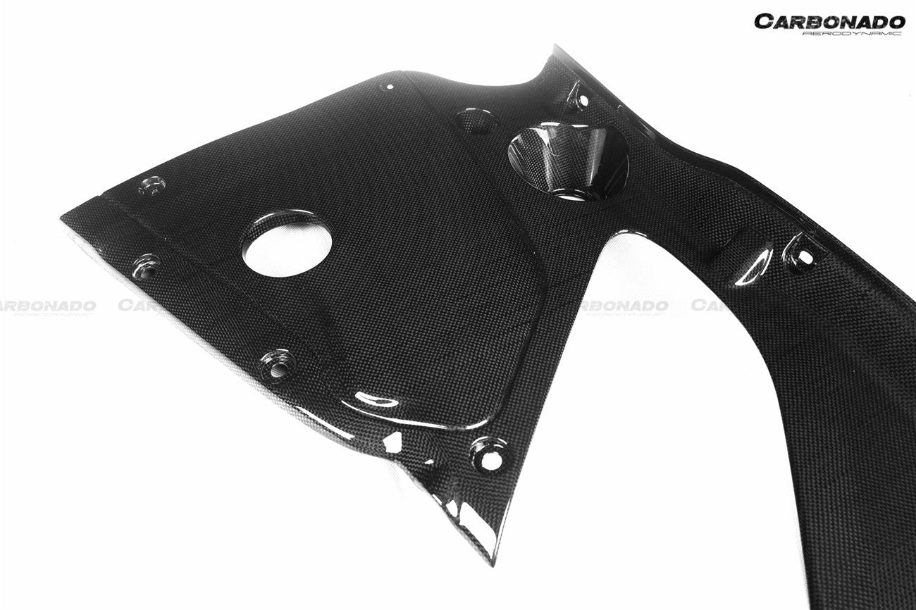2018-UP Ferrari 812 Superfast /GTS OE Style Engine Bay Panels - Carbonado