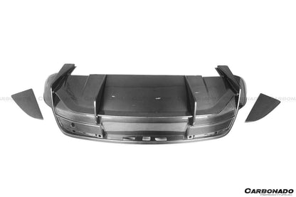 2019-2022 Porsche Taycan/4/4S/GTS/TURBO OD Style Rear Diffuser - Carbonado