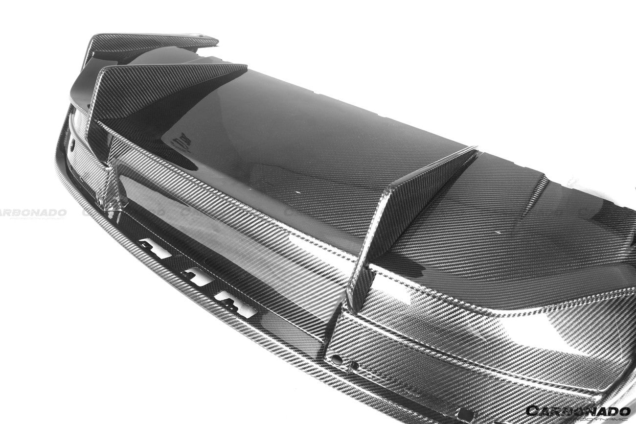 2019-2022 Porsche Taycan/4/4S/GTS/TURBO OD Style Rear Diffuser - Carbonado