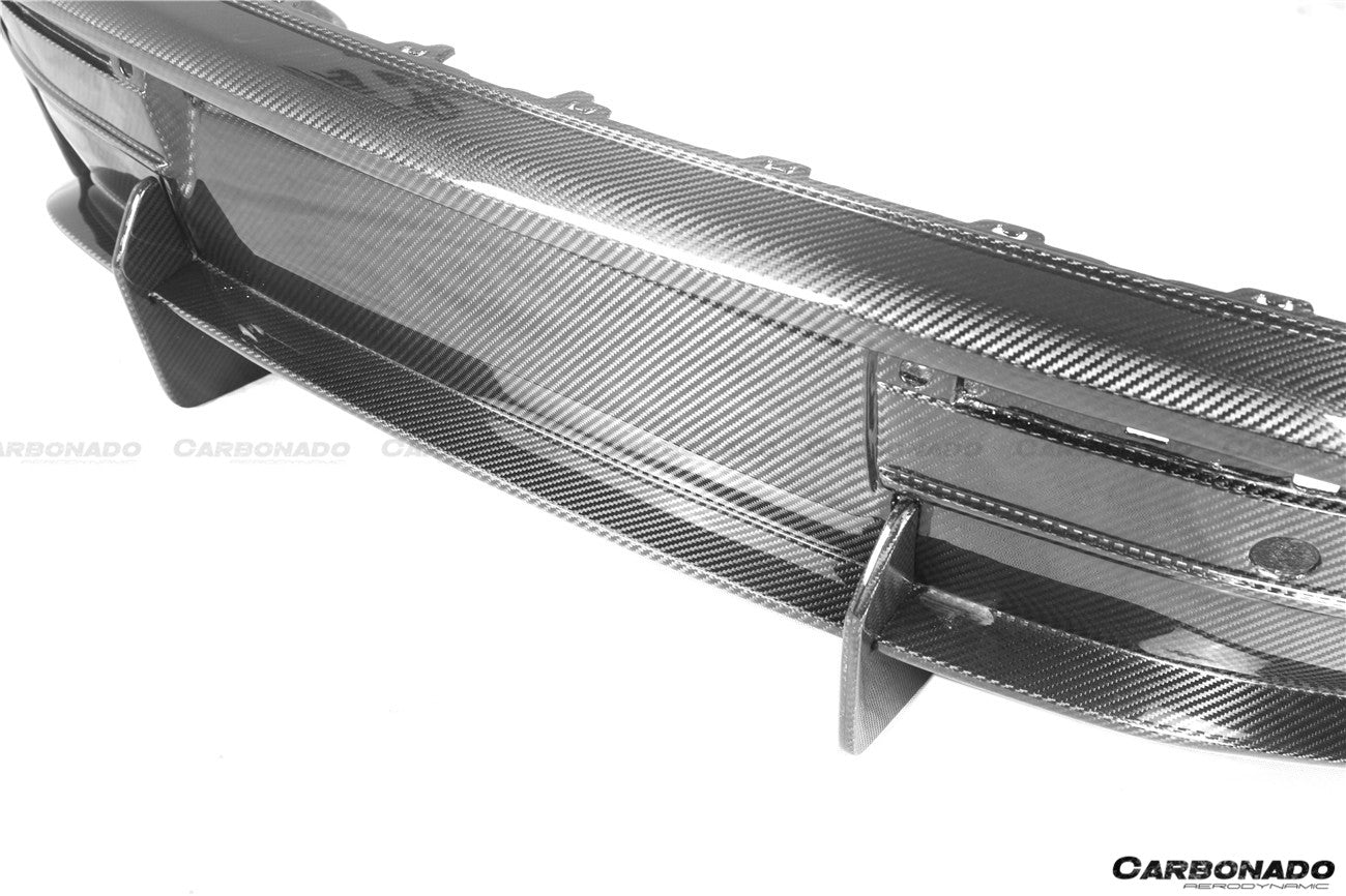 2019-2022 Porsche Taycan/4/4S/GTS/TURBO OD Style Rear Diffuser - Carbonado