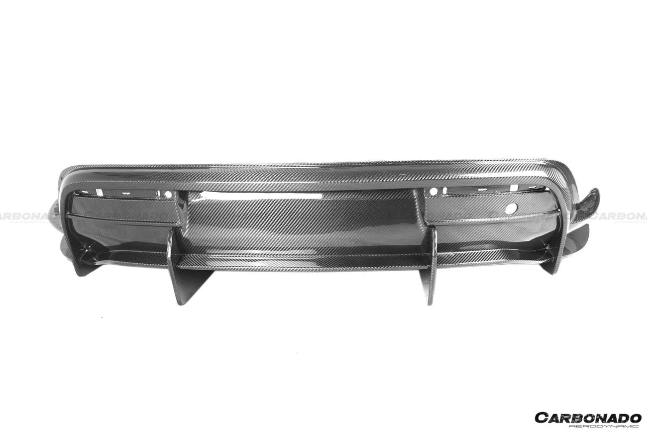 2019-2022 Porsche Taycan/4/4S/GTS/TURBO OD Style Rear Diffuser - Carbonado