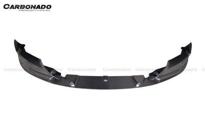2018-2020 BMW F90 M5 And Competition D3 Style Carbon Fiber Front Lip (NOT LCI) - Carbonado Aero