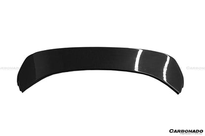 2020-UP Ferrari SF90 Stradale Assetto Fiorano Style Autoclave Carbon Fiber Trunk Spoiler - Carbonado