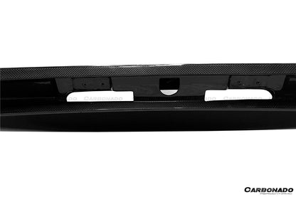 2020-UP Ferrari SF90 Stradale Assetto Fiorano Style Autoclave Carbon Fiber Trunk Spoiler - Carbonado