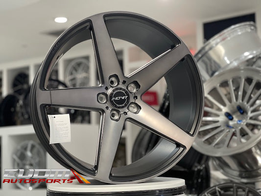 20" Inovit Rotor Dark Tint Machine 5x112