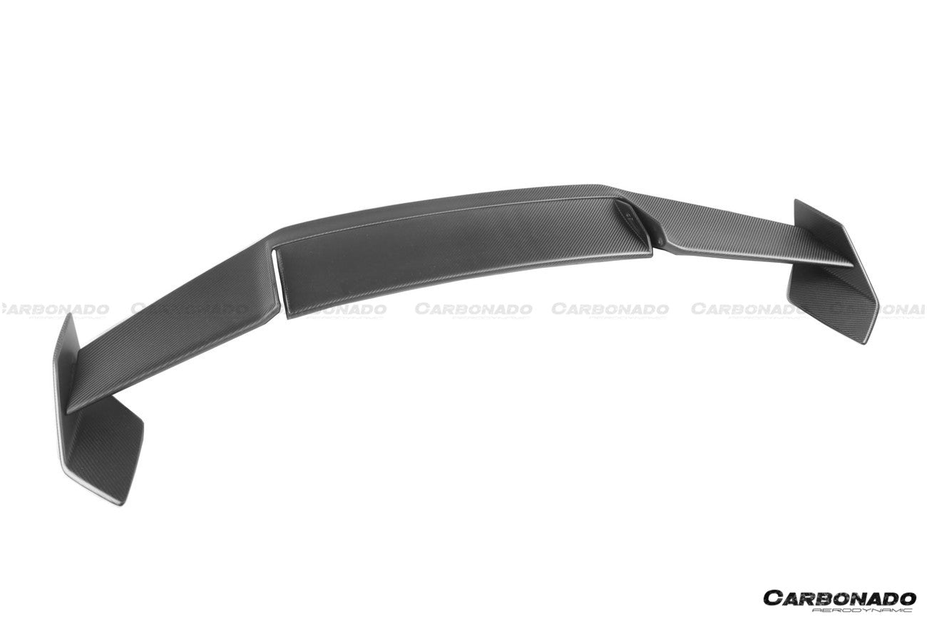 2021-UP Lamborghini Huracan STO Dry Carbon Fiber Trunk Spoiler - Carbonado