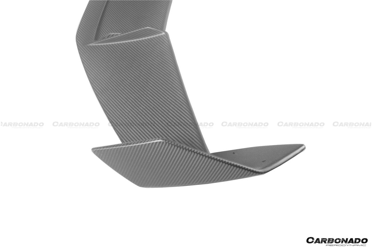 2021-UP Lamborghini Huracan STO Dry Carbon Fiber Trunk Spoiler - Carbonado