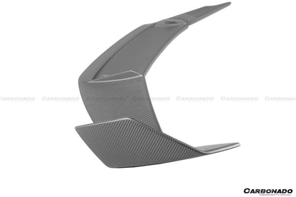 2021-UP Lamborghini Huracan STO Dry Carbon Fiber Trunk Spoiler - Carbonado