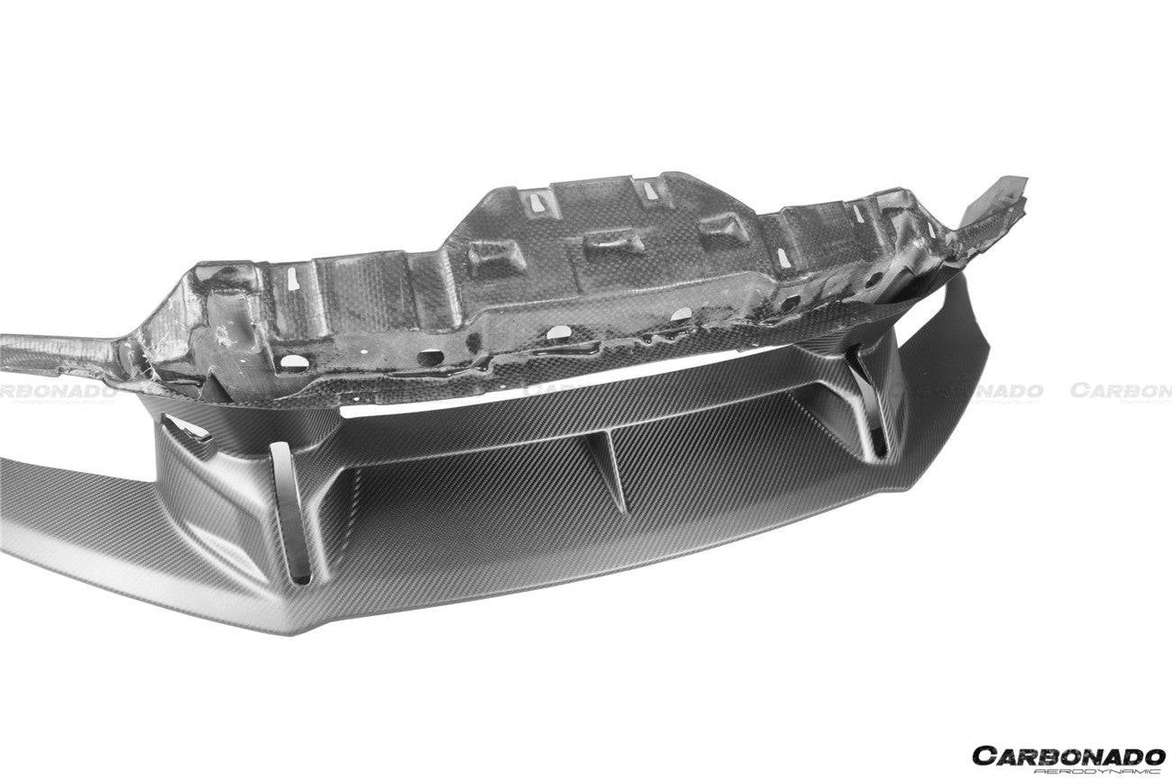 2021-2024 Lamborghini Huracan STO Dry Carbon Fiber Down Front Lip - Carbonado Aero