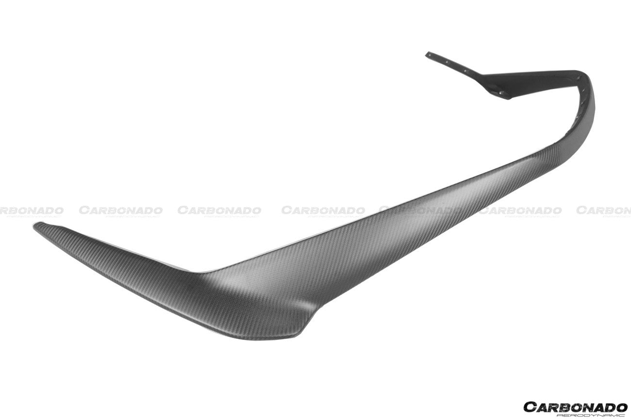 2021-UP Lamborghini Huracan STO Dry Carbon Fiber UP-Front Lip - Carbonado