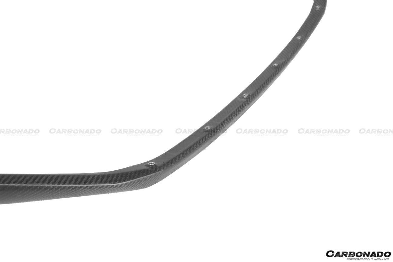 2021-2024 Lamborghini Huracan STO Dry Carbon Fiber UP Front Lip - Carbonado Aero