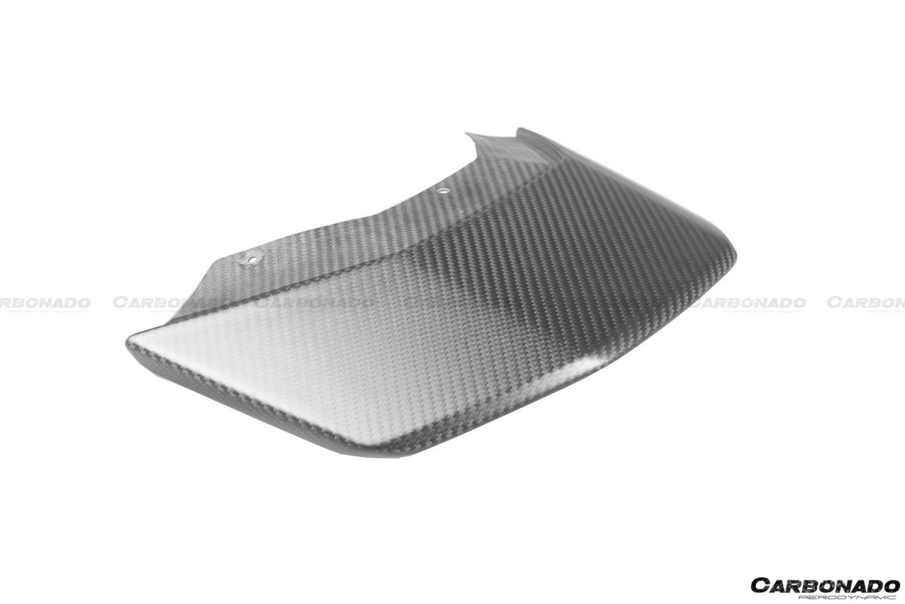 2021-UP Lamborghini Huracan STO Dry Carbon Fiber Engine Room Vent - Carbonado