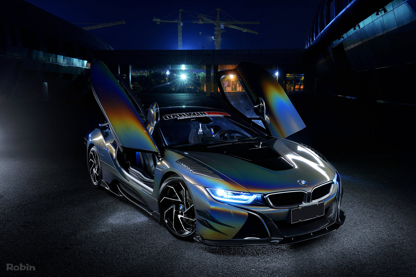 DarwinPRO 2014-2018 BMW i8 BZK Carbon Fiber Full Body Kit - DarwinPRO Aerodynamics