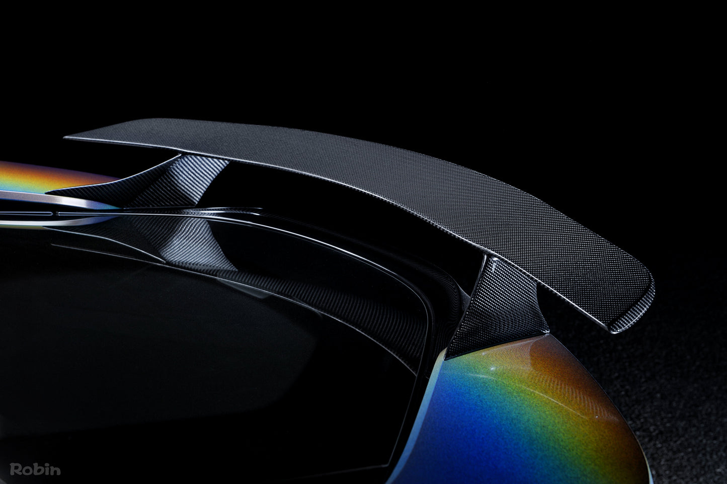 2014-2018 BMW i8 BZK Carbon Fiber Trunk Spoiler - DarwinPRO Aerodynamics