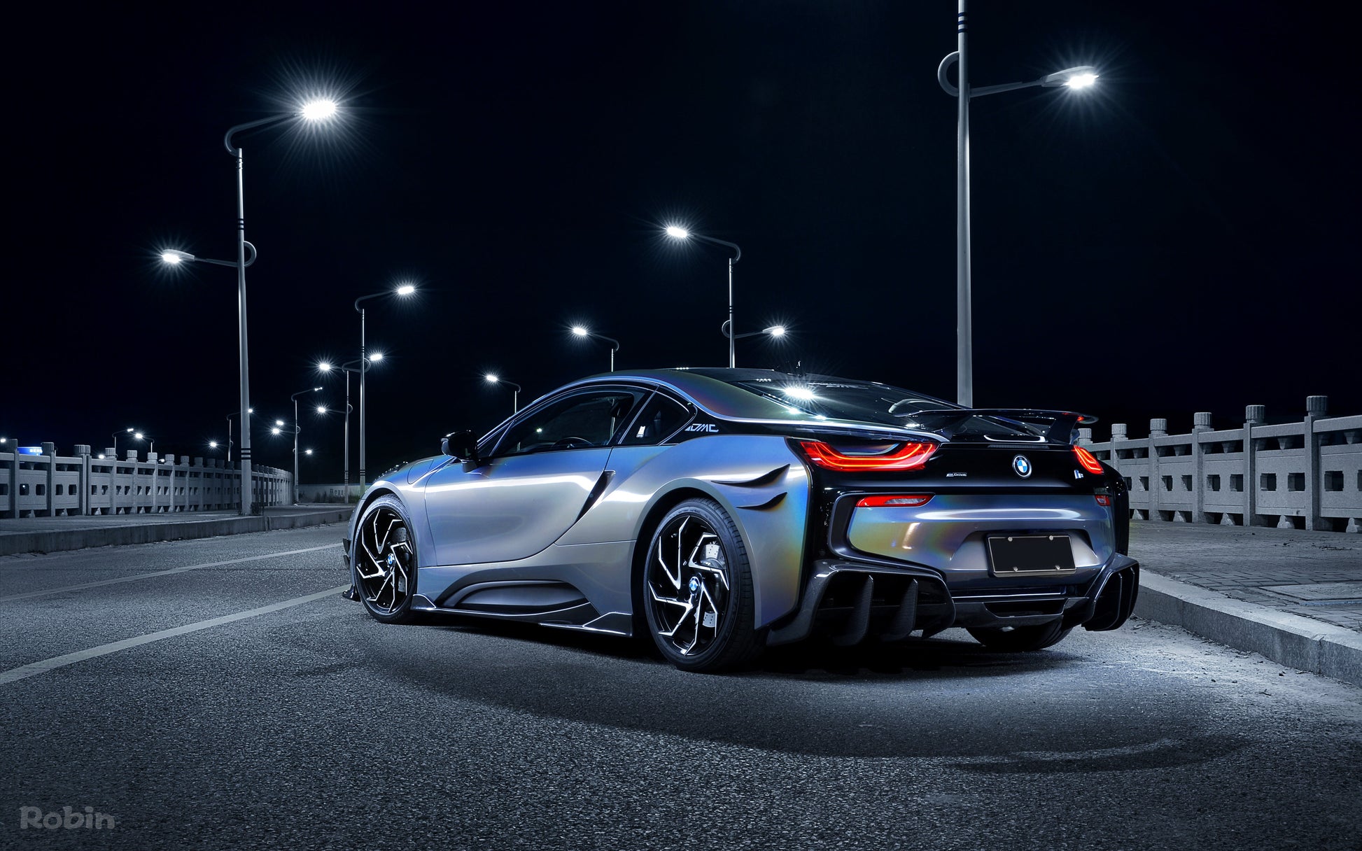 2014-2018 BMW i8 BZK Carbon Fiber Full Body Kit - DarwinPRO Aerodynamics