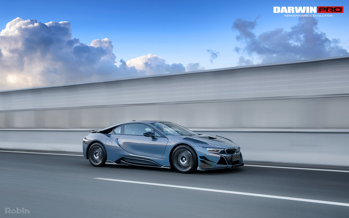2014-2018 BMW i8 BZK Carbon Fiber Full Body Kit - DarwinPRO Aerodynamics