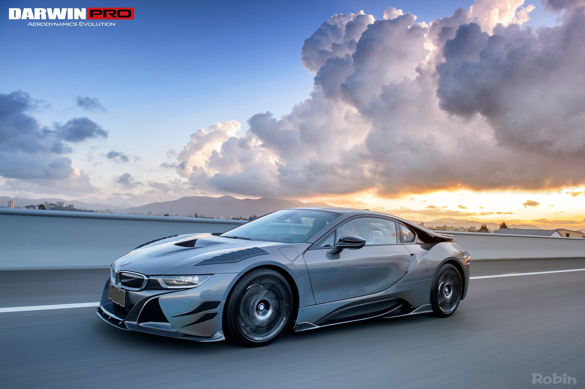 2014-2018 BMW i8 BZK Carbon Fiber Full Body Kit - DarwinPRO Aerodynamics