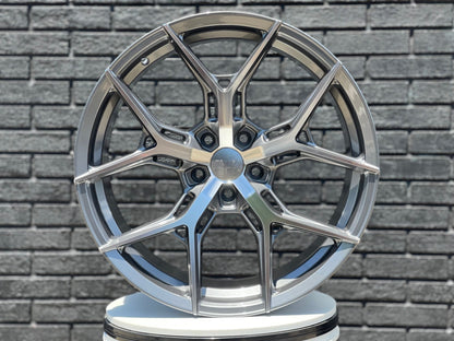 E1500 Gunmetal Machined Face 20x10 ET35 5.114 – (Square Set of 4)