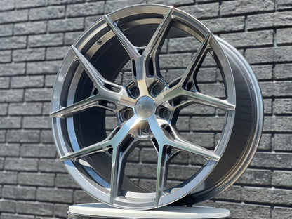 E1500 Gunmetal Machined Face 20x10 ET35 5.114 – (Square Set of 4)