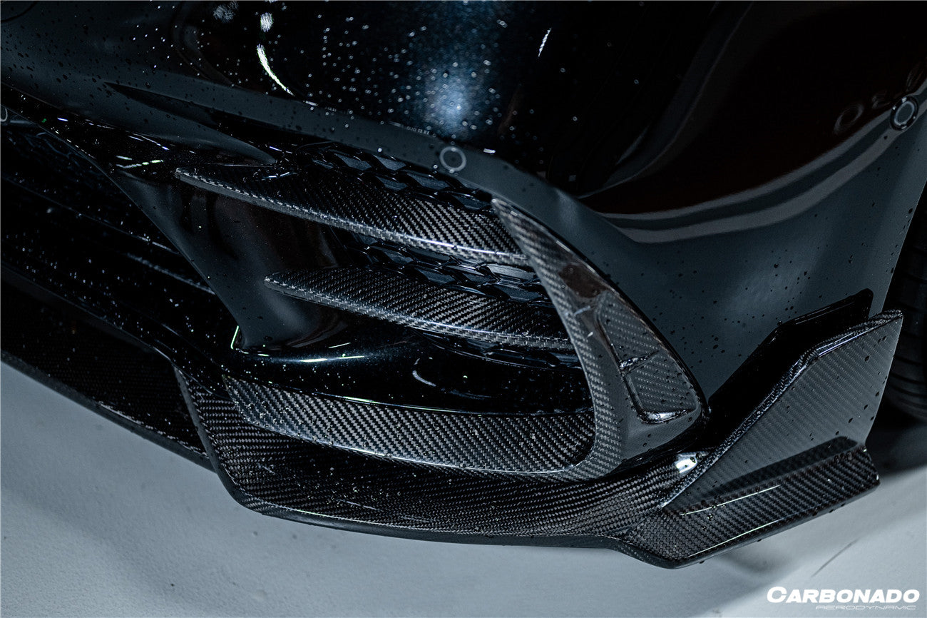 2021-UP Mercedes Benz S Class W223 4Matic Sedan MSY Style Front Bumper Vents - Carbonado