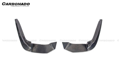2018-2023 BMW F90 M5 D3 Style Carbon Fiber Rear Lip w/ Caps - Carbonado Aero
