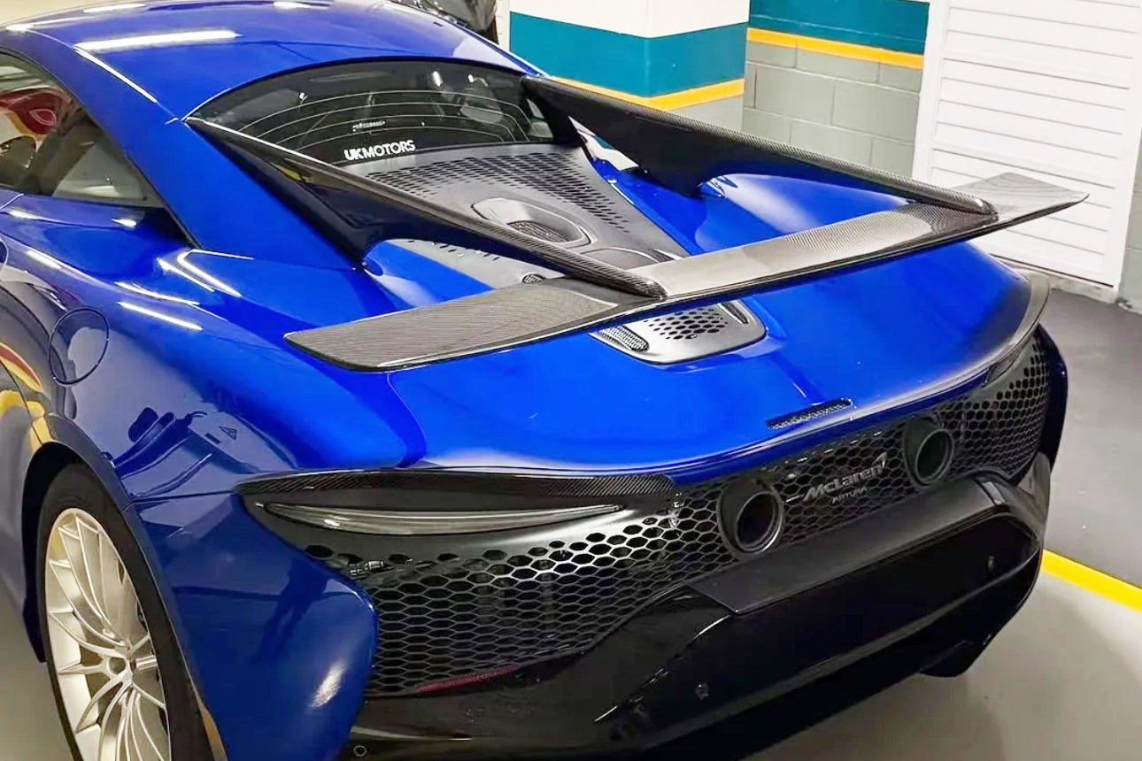 2023-UP McLaren Artura Coupe | Spider N Style Autoclave Carbon Fiber Trunk Wing Spoiler