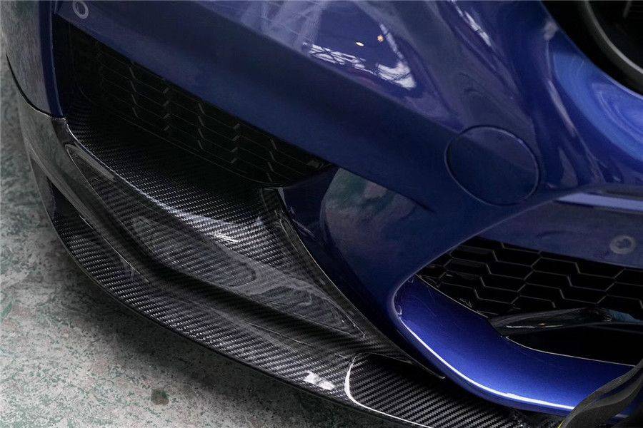 2018-2020 BMW F90 M5 And Competition D3 Style Carbon Fiber Front Lip (NOT LCI) - Carbonado Aero