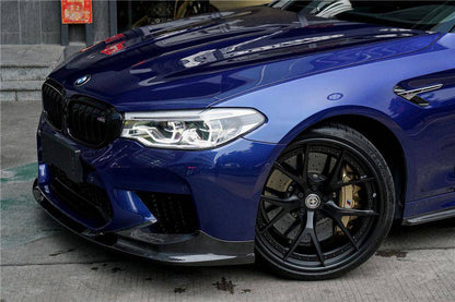 2018-2020 BMW F90 M5 And Competition D3 Style Carbon Fiber Front Lip (NOT LCI) - Carbonado Aero
