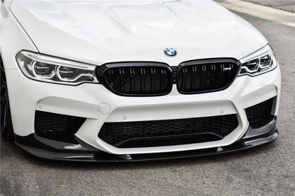 2018-2020 BMW F90 M5 And Competition D3 Style Carbon Fiber Front Lip (NOT LCI) - Carbonado Aero