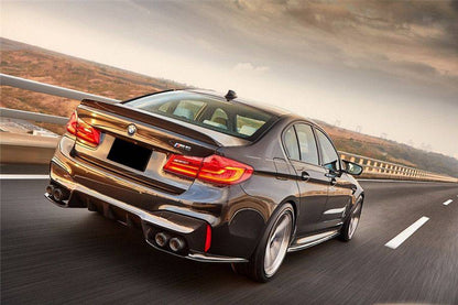 2018-2023 BMW F90 M5 D3 Style Carbon Fiber Turnk Spoiler - Carbonado