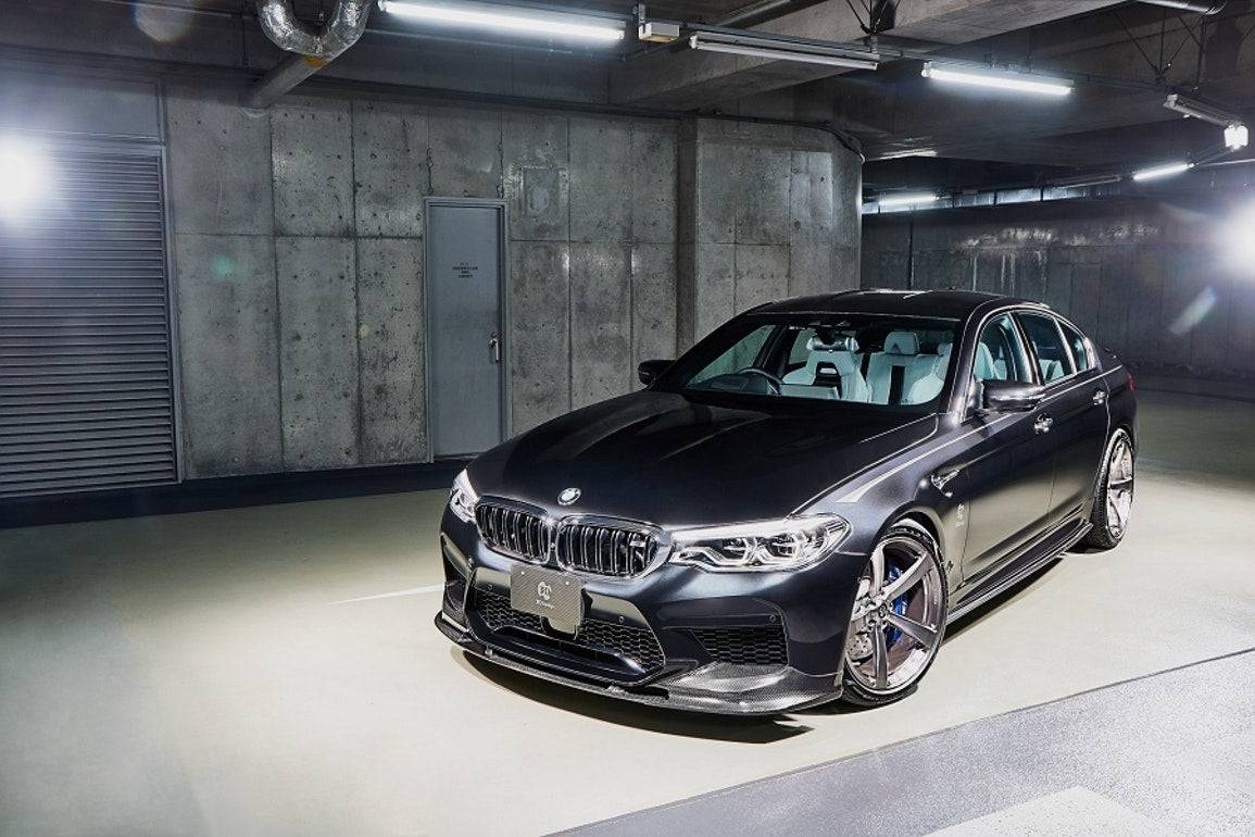 2018-2023 BMW F90 M5 D3 Style Carbon Fiber Side Skirts - Carbonado Aero