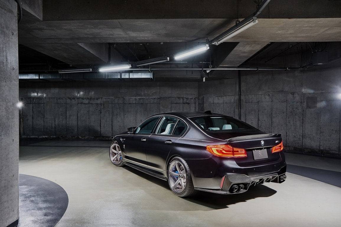 2018-2023 BMW F90 M5 D3 Style Carbon Fiber Side Skirts - Carbonado Aero
