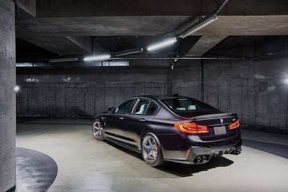 2018-2023 BMW F90 M5 D3 Style Carbon Fiber Side Skirts - Carbonado Aero