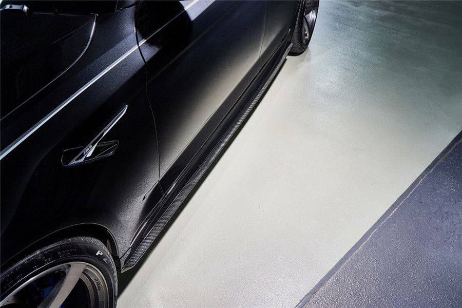 2018-2023 BMW F90 M5 D3 Style Carbon Fiber Side Skirts - Carbonado Aero