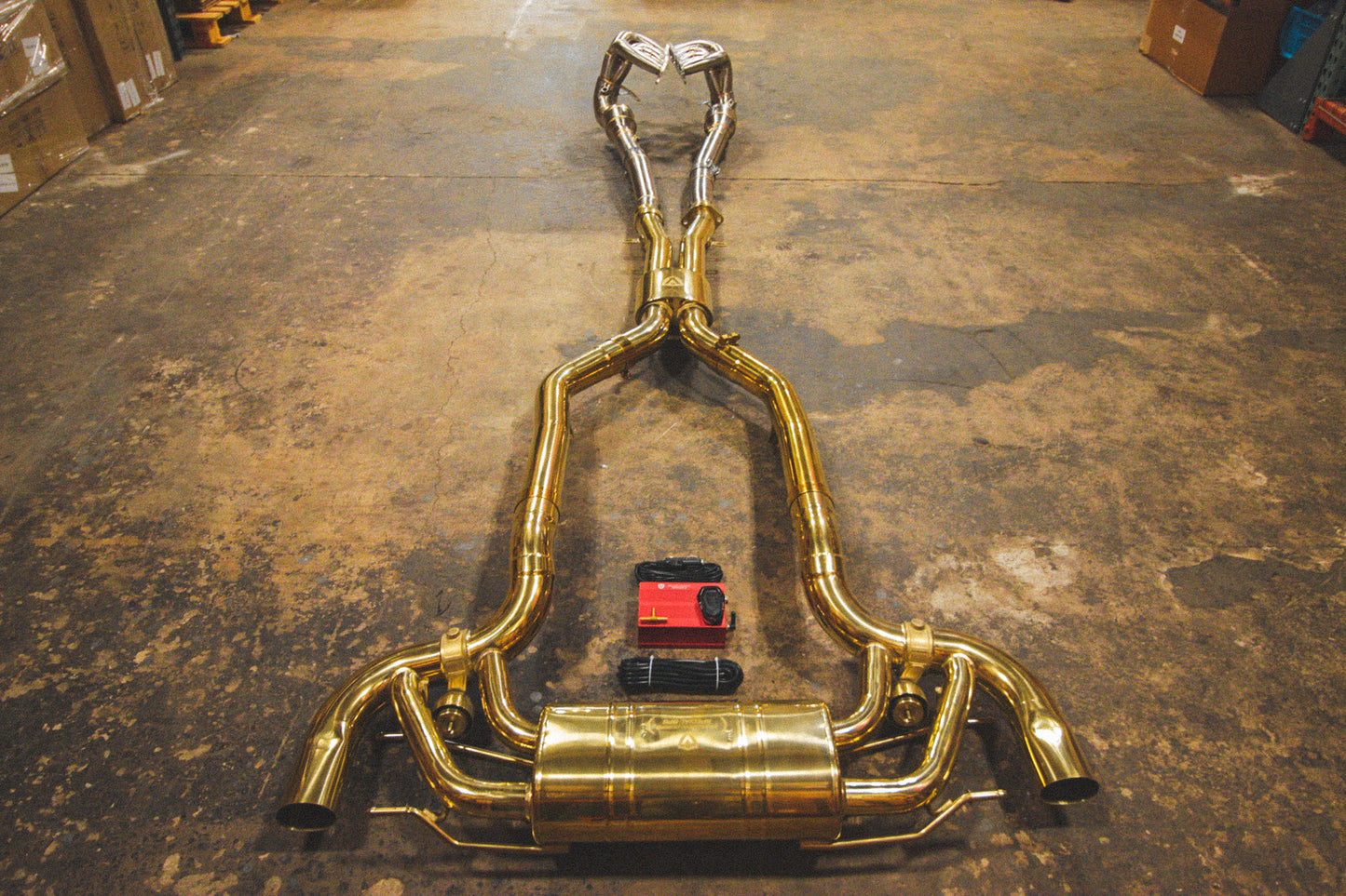 Valvetronic Design Mercedes SLS AMG Valved Sport Exhaust System