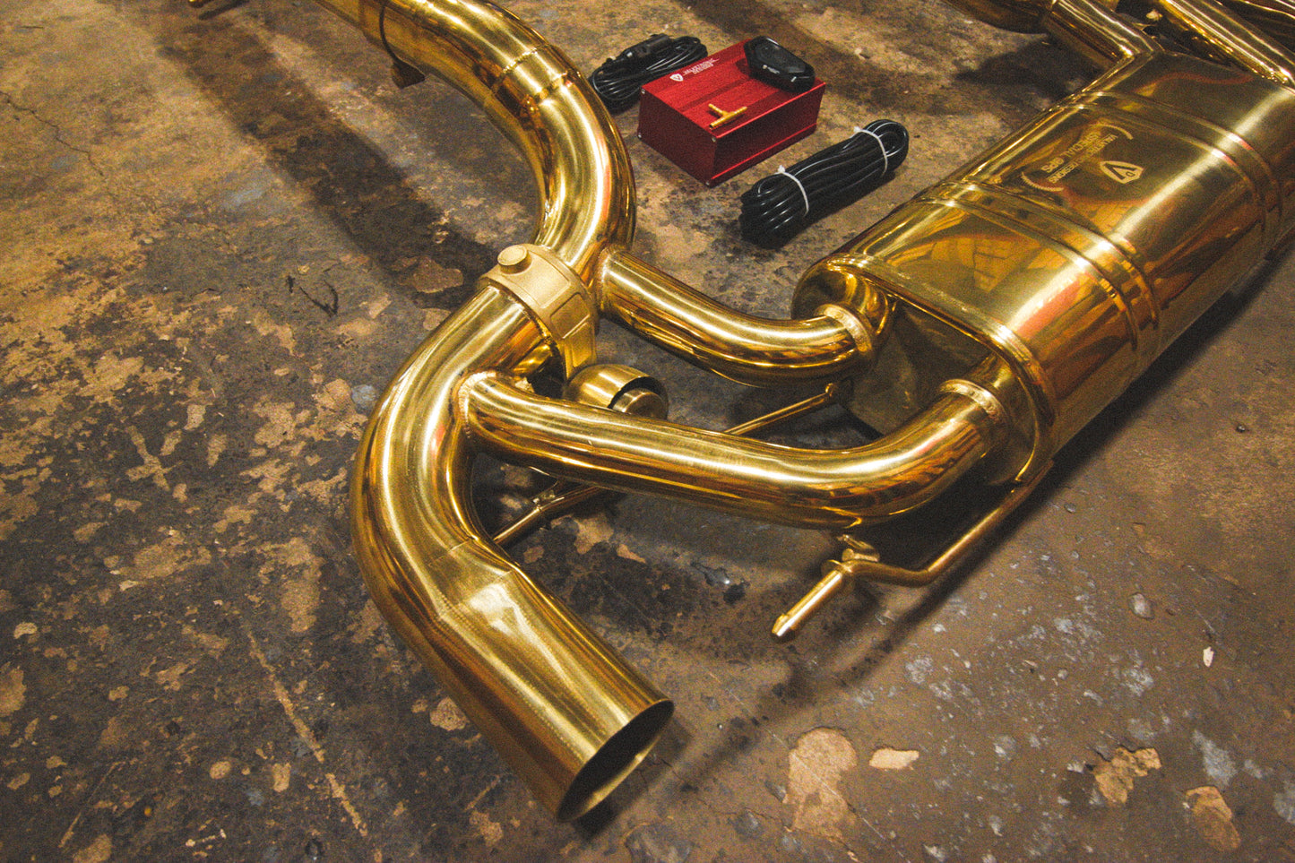 Valvetronic Design Mercedes SLS AMG Valved Sport Exhaust System