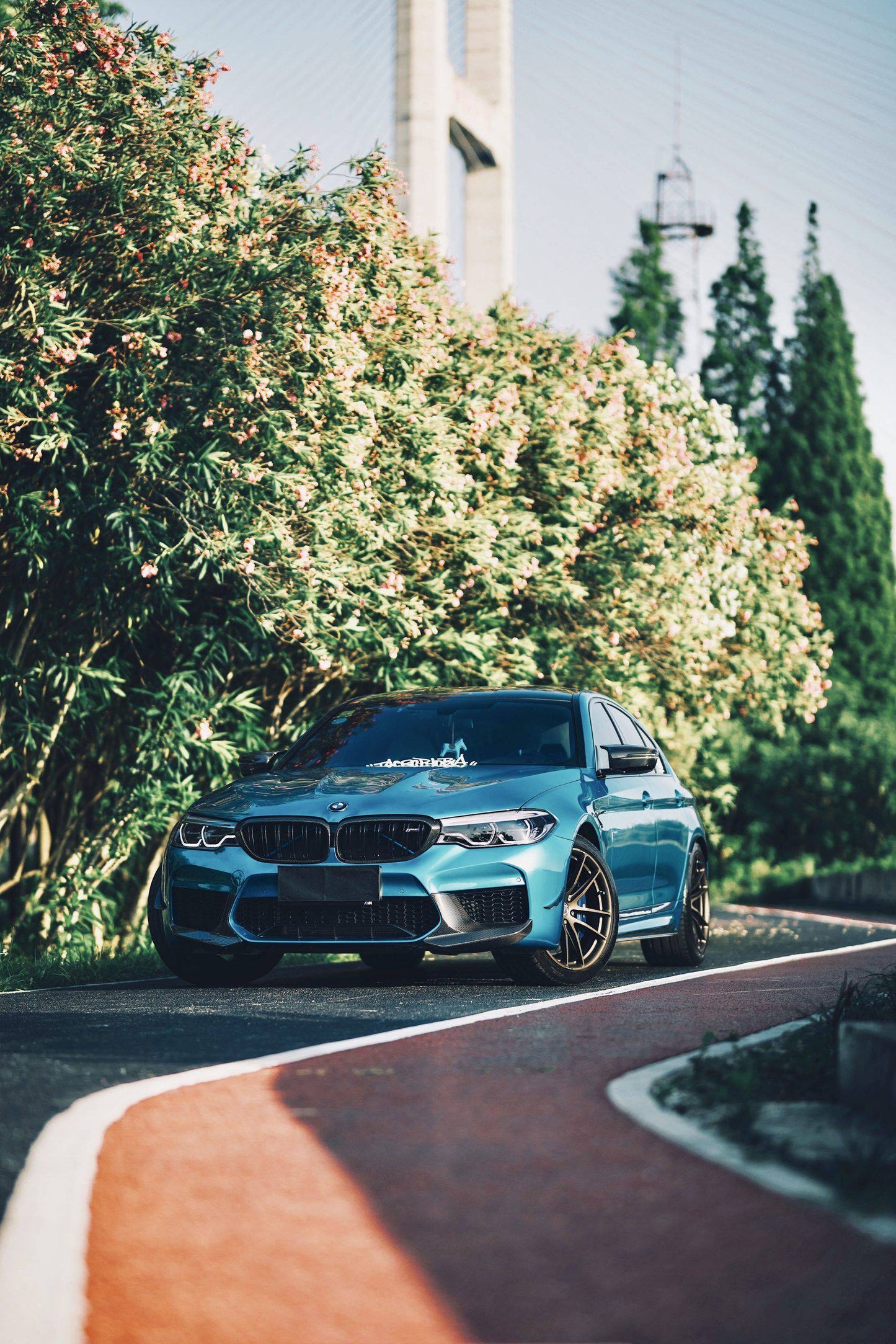 2018-2023 BMW F90 M5 MP Style Carbon Fiber Side Skirts - Carbonado Aero