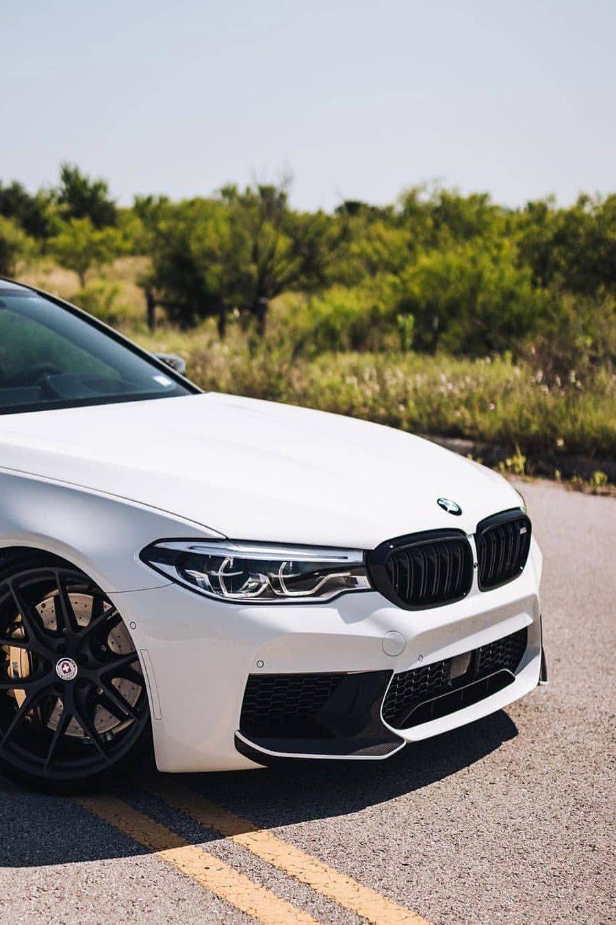 2018-2020 BMW F90 M5 And Competition MP Style Carbon Fiber Front Splitters (NOT LCI) - Carbonado Aero