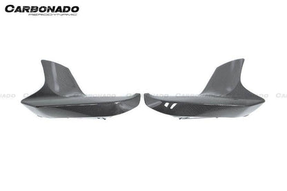 2018-2020 BMW F90 M5 And Competition MP Style Carbon Fiber Front Splitters (NOT LCI) - Carbonado Aero
