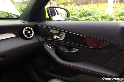 2015-2018 Mercedes Benz W205 C63/S AMG Sedan Carbon Fiber Interior  - Carbonado Aero