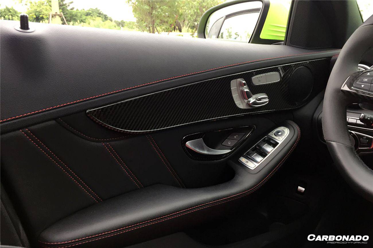 2015-2021 Mercedes Benz W205 C63/S AMG Sedan Carbon Fiber Interior - Carbonado Aero