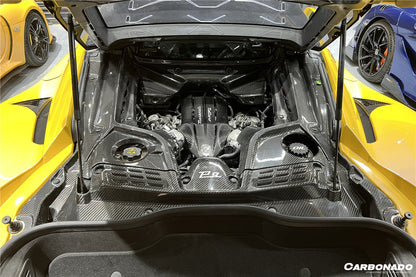 2020-UP Maserati MC20 Dry Carbon Fiber Engine Bay Room Interior - Carbonado
