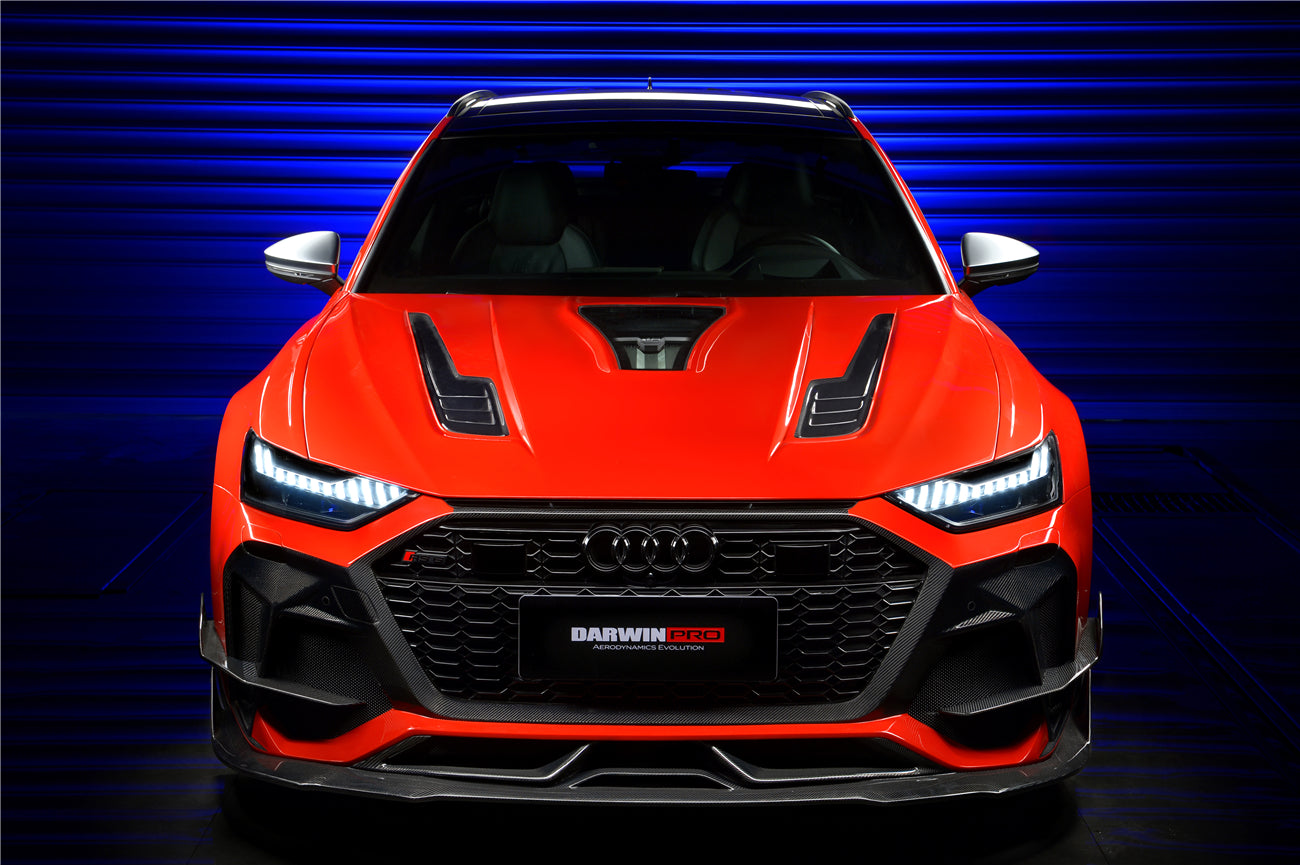 2019-2023 Audi RS6 Avant C8 IMP Performance Front Bumper - DarwinPRO Aerodynamics