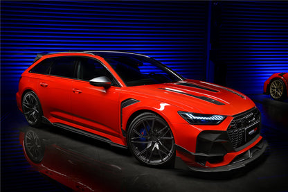 2019-2023 Audi RS6 Avant C8 IMP Performance Side Skirts - DarwinPRO Aerodynamics