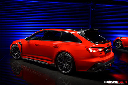 2019-2023 Audi RS6 Avant C8 IMP Performance Carbon Fiber Middle Spoiler - DarwinPRO Aerodynamics
