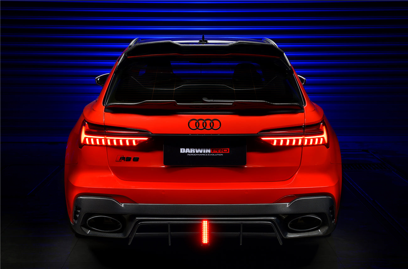2019-2022 Audi RS6 Avant C8 BKSS Style Rear Diffuser - DarwinPRO Aerodynamics