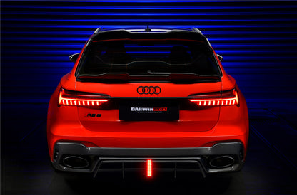 2019-2023 Audi RS6 Avant C8 IMP Performance Carbon Fiber Middle Spoiler - DarwinPRO Aerodynamics