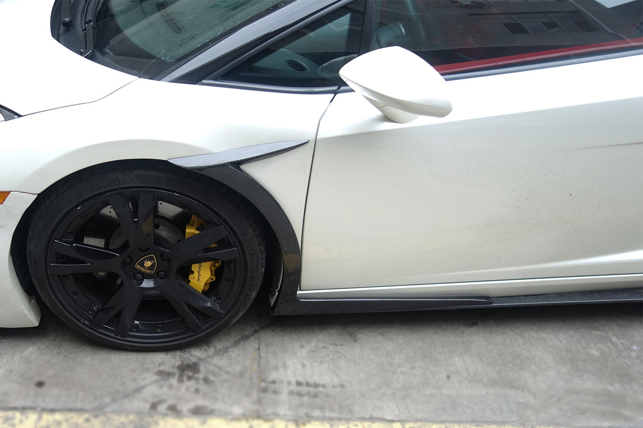 2004-2008 Lamborghini Gallardo VF Style Front Fender Flare - DarwinPRO Aerodynamics