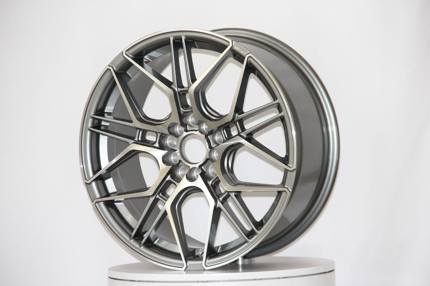 E113 Gunmetal Machined Face 17x7.5 ET35 5.100.113 - Square Set (4 Wheels)